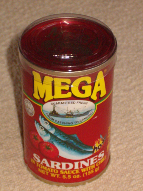 Mega - Sardines in tomato sauce with chili 155gr